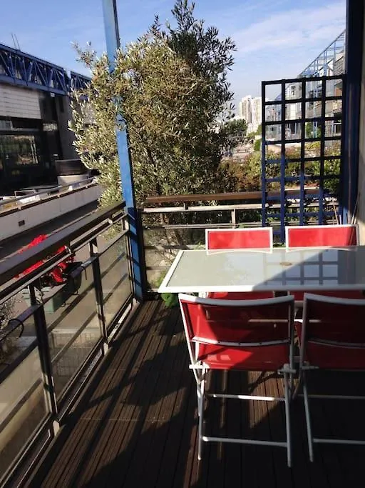 Joli 3 Pieces + Terrasse Lavillette Παρίσι